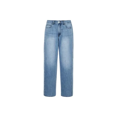 GUESS Medium Blue Unisex Jeans GUESS Средне-синие унисекс джинсы