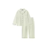 Зеленый виноград, молочно-зеленый, комплект с длинными рукавами [немецкий стиль, бархат], подходит для осени и зимы