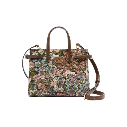 Valentino Garavani Жаккардовая ткань Через плечо Сумка Маленькая Женская Многоцветная