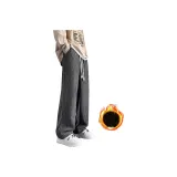 Зеленый, утолщенный и с флисовой подкладкой