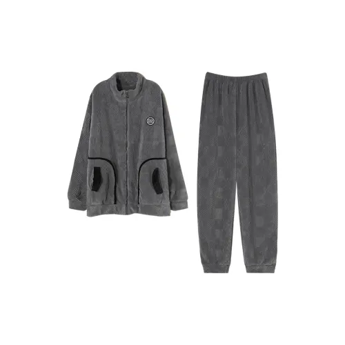 FENTENGCARE Серый Мужской Пижамный Комплект