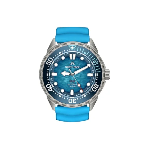 NORTH EDGE Солнечный кварцевый механизм часы унисекс разноцветный циферблат