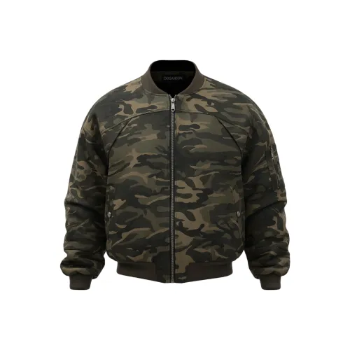 DOGANSON Зеленый Унисекс Пуховики