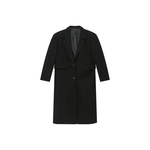 DITB Черный Утеплённый Унисекс Пальто