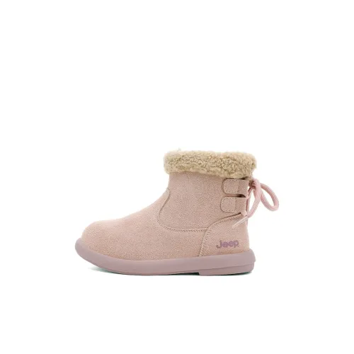 Jeep Slip-resistant Abrasion-resistant Thermal High-Top Snow Boots Kids'