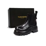 Чёрный с флисовой подкладкой (скрытый каблук)