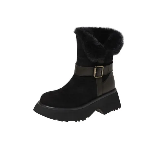 BETCRIS x SUYANJIAO 11,5cm Сноубутсы Женские