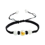 Ночной светящий кролик Paw браслет - кофейный поводок