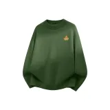 Зеленый (Золотистый осенний кленовый логотип на груди)