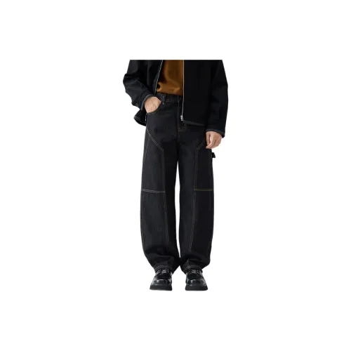 CTIDESTRAW Черный [CT] Мужские Джинсы