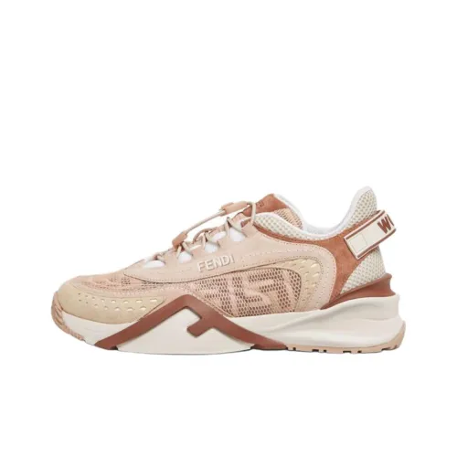 FENDI Flow Low Топ Повседневная обувь Женская Розовая