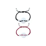 Счастливый Бусина Безопасность Пряжка [Красный + Черный]