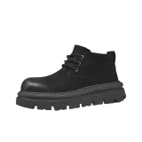 Черный с флисовой подкладкой