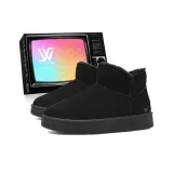 Черный с флисовой подкладкой