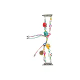 Красный шнурок для глаза