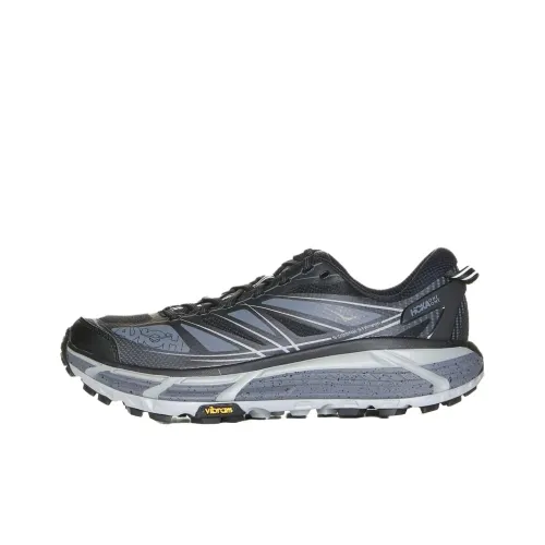 HOKA ONE ONE Mafate Speed 2 Low Топ Повседневные Кроссовки для Трейлраннинга Мужские Черные