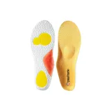 [2 шт] Попкорн Foot Свод Поддержка Стелька - Оранжевый