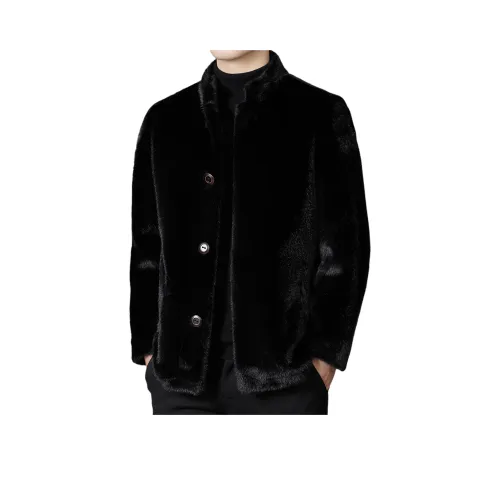 SENJIALUO Мужская кожа и мех