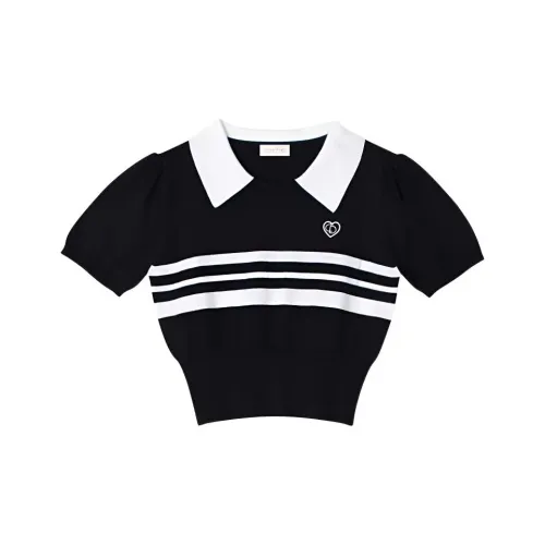 INCO VIBE Черные Женские T-рубашки