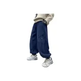 Темно-синие штаны