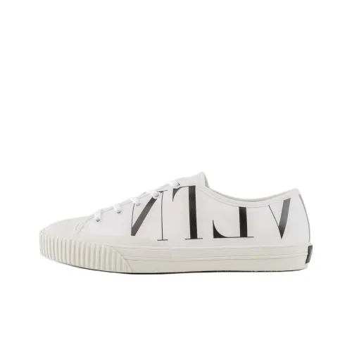 Valentino VLTN Low Топ Стильные Скейтбординги Мужской Белый