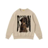 Хаки Свитшот с круглым вырезом