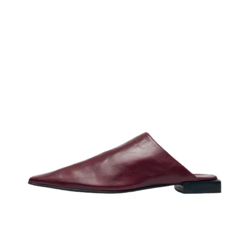 ALOHAS Домашние тапочки Женские Бордовый