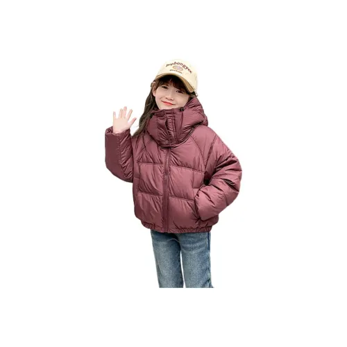 7 SEVFUN Повседневное пуховое пальто Зимний Сливовый фиолетовый Подростки