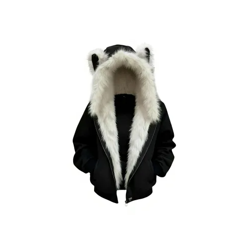 SZSX Черный Унисекс Пуховики