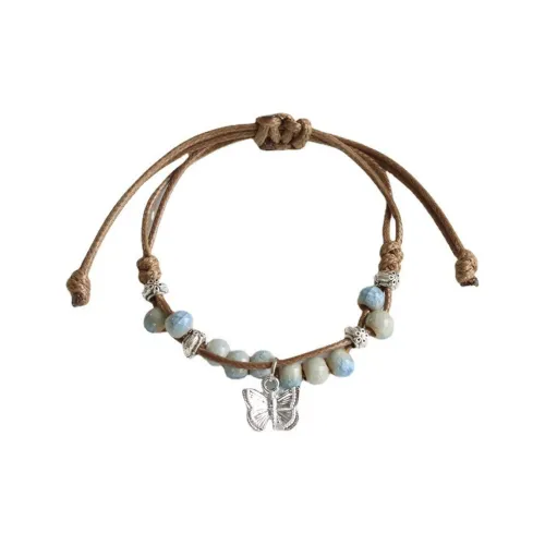 HAZYOU Браслеты с шнурками из смолы Женские