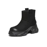 Чёрный (с искусственной шерстью, на подкладке)