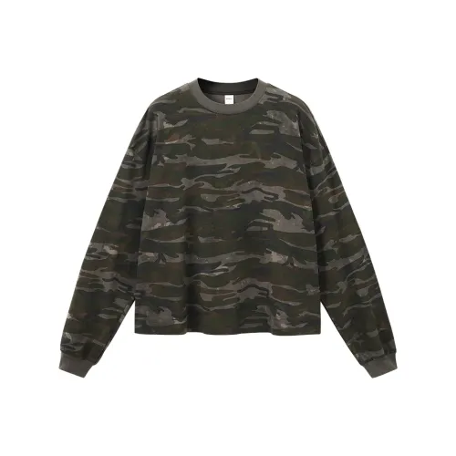 HKRXEC Длинный рукав Т-рубашка Мужская