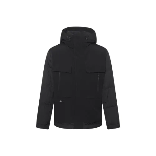 LESS IS MORE Черный (24DRF2041Y) Мужской хлопковый пуховик