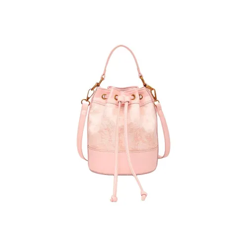 Single Warehouse ПУ (полиуретан) Ведрообразная Сумка Стандартная Женская Розовая Желтая Зеленая Белая Черная