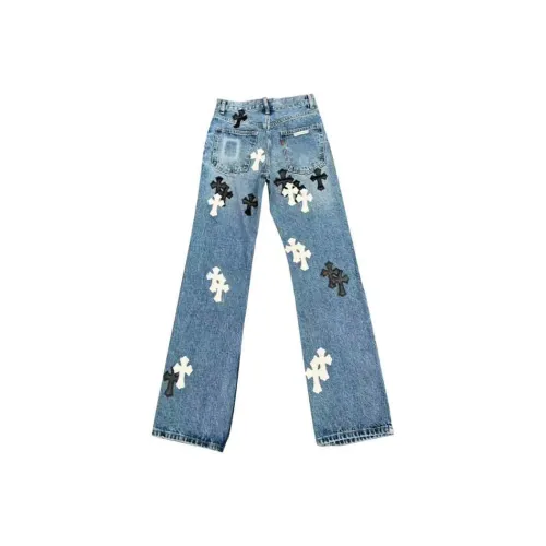 PISYPOX Blue Unisex Jeans PISYPOX Синий Унисекс Джинсы