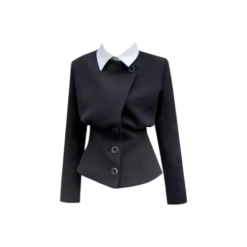 DTLUI Черное Женское Пальто