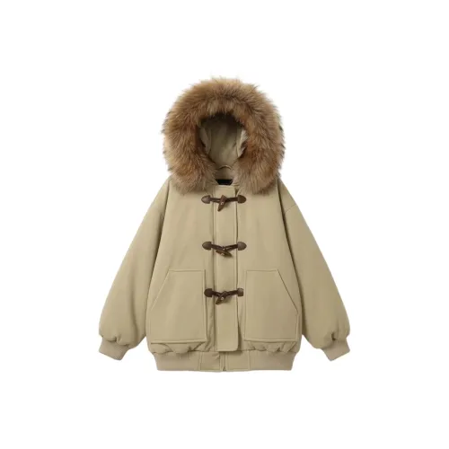 SDN by41 Светлый хаки Женские пуховики