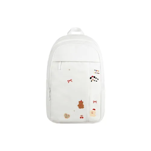 MIDIAN Полиэстер Рюкзак Женский Белый