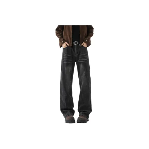 CTIDESTRAW Черный [CT] Мужские Джинсы