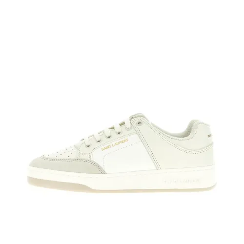 SAINT LAURENT SL 61 Низкие Кроссовки для скейтбординга 4CM Женские Белые