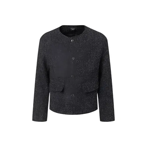 DITB Черный Унисекс Бархатные Куртки