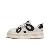 Бежево-черный