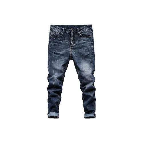 Izexx Синий Мужской Джинсы