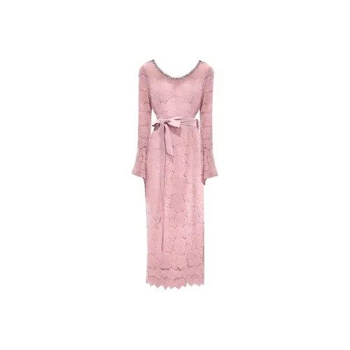 Frustration Garden Длинное платье с длинными рукавами женское