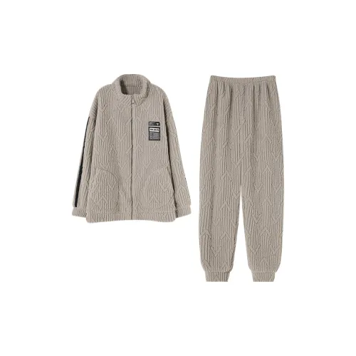 FENTENGCARE Серый Мужской Пижамный Комплект