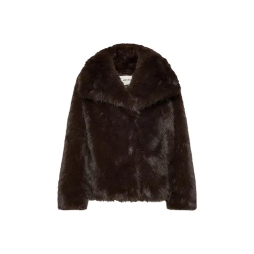 ARITZIA FW25 ST. Moritz пальто бархат Feel пальто женское