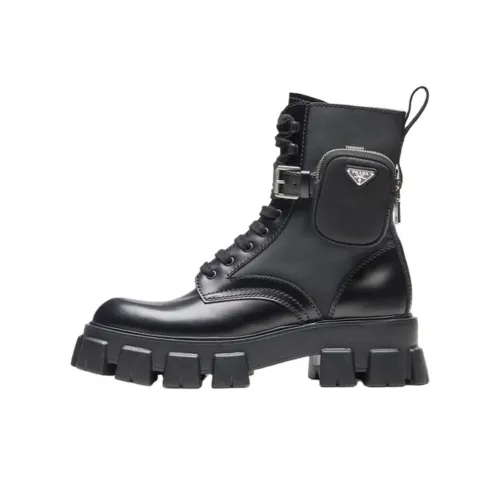 PRADA Monolith Ботильоны Мужские Черные