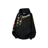 Тяжелый полиэстер-хлопок, черный