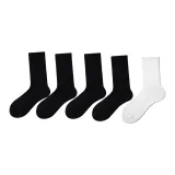 White 1 Pack + Black 4 Pairs  
Белый 1 упаковка + Черный 4 пары