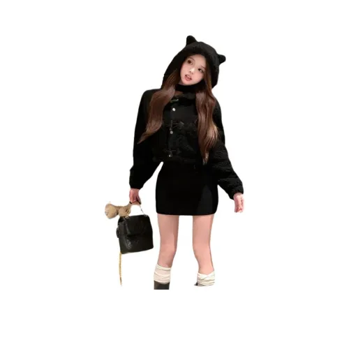 EFCR Черный Женские Бархатные Куртки